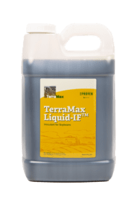 TerraMax Liquid-IF for soybeans, an in-furrow liquid solution.