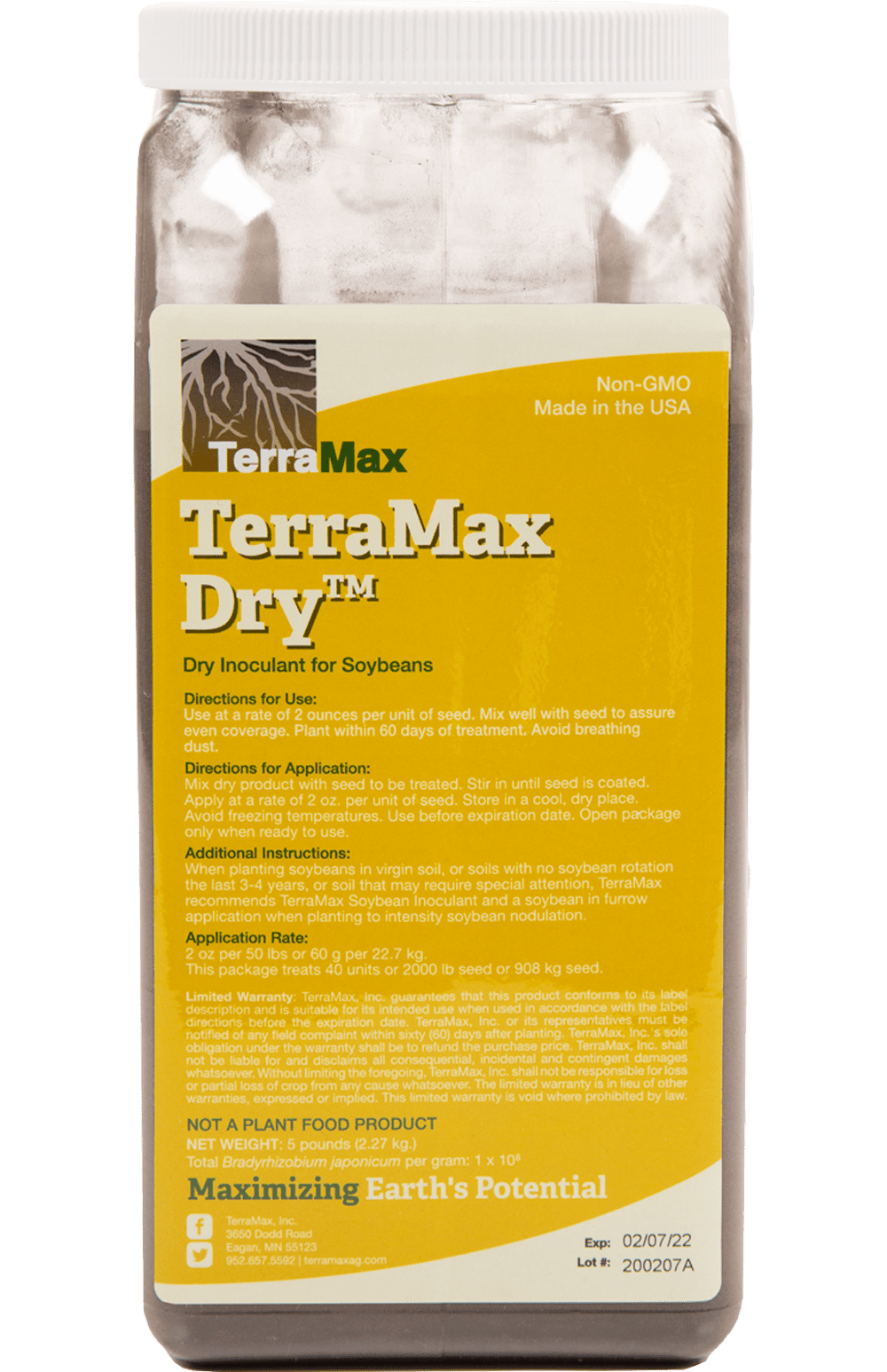 Terramax Dry microbial inoculant
